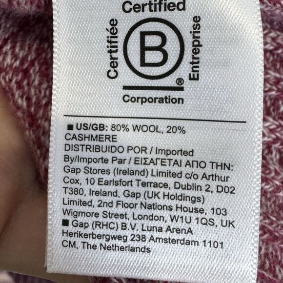 Athleta Womens Vital Wool Cashmere Tunic V-Neck Sweater Size M Capsule Preppy - Picture 7 of 8